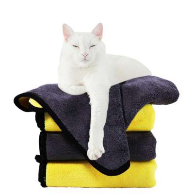 Super Water Absorbent Pet Bath Towel Microfiber Quick Drying